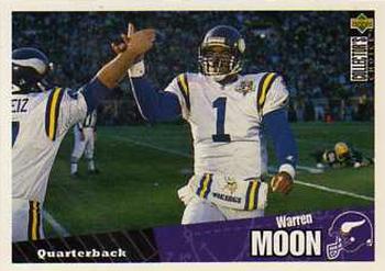 Warren Moon Minnesota Vikings 1996 Upper Deck Collector's Choice NFL #244